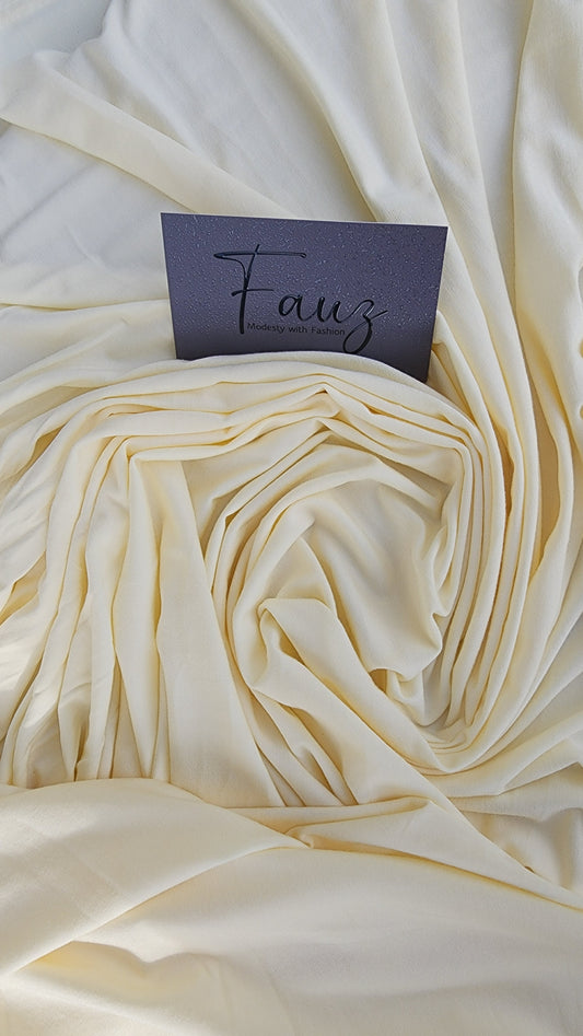 Premium Jersey : Cream