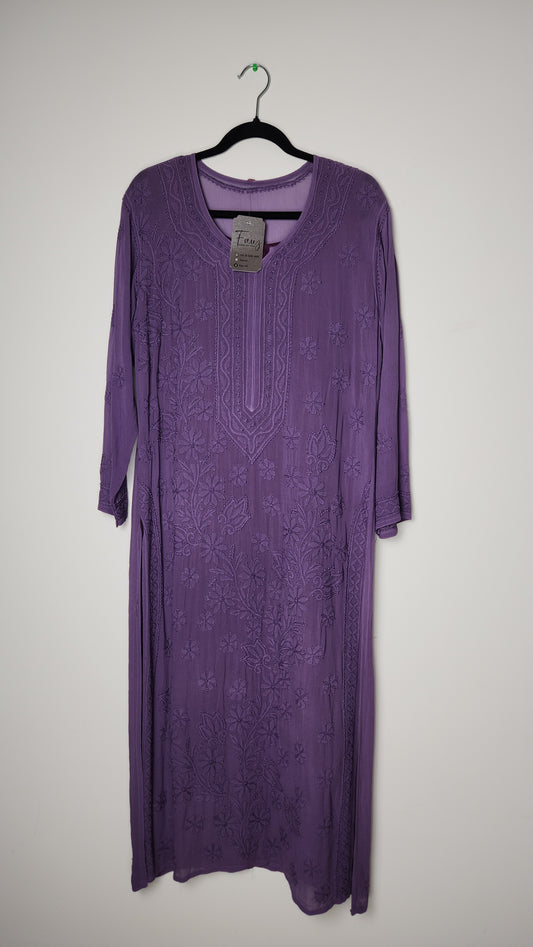 Purple dress on a white background. Shop the world’s first best collection of elegant kurtis, beautiful maxi dresses, and premium cordsets—affordable, stylish, and crafted for boutique lovers in Auckland, New Zealand, and Australia. Premium quality meets cheap prices in fashion that’s both modest and stunning.