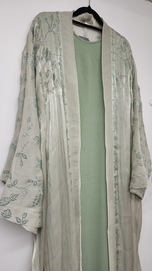 Luxury butterfly abaya – flowing modest dress for women – NZ, Australia & Fiji