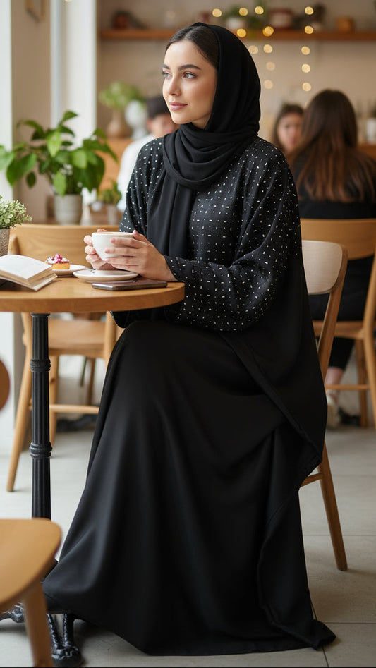 Luxury butterfly abaya – flowing modest dress for women – NZ, Australia & Fiji