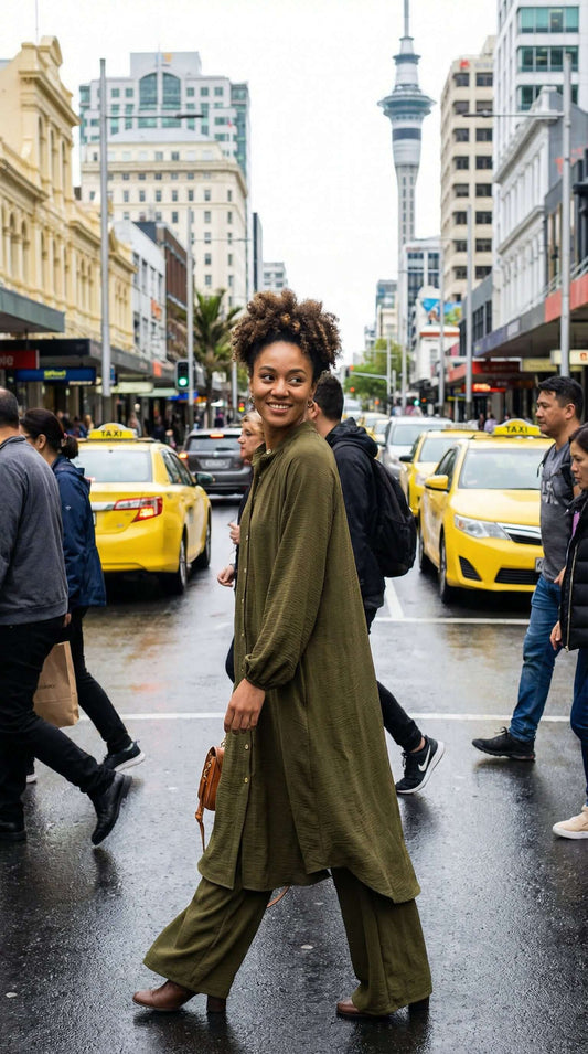 Stylish women’s cord set – premium modest outfit – NZ, Australia & Fiji