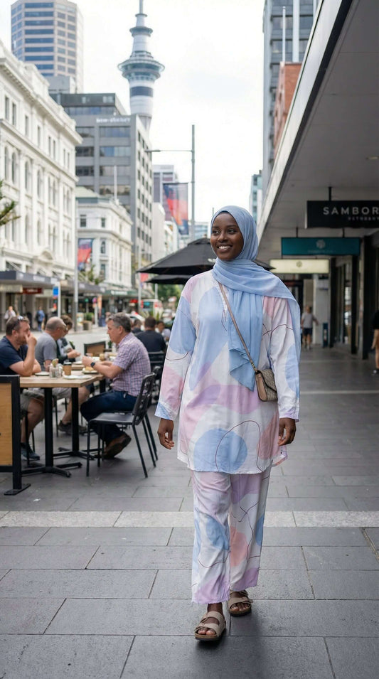 Stylish women’s cord set – premium modest outfit – NZ, Australia & Fiji