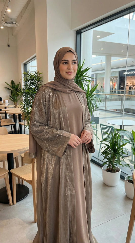 Luxury butterfly abaya – flowing modest dress for women – NZ, Australia & Fiji