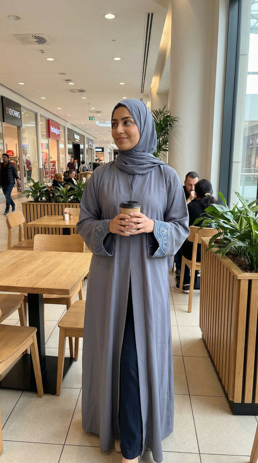 Elegant Flow Abaya – Fauz