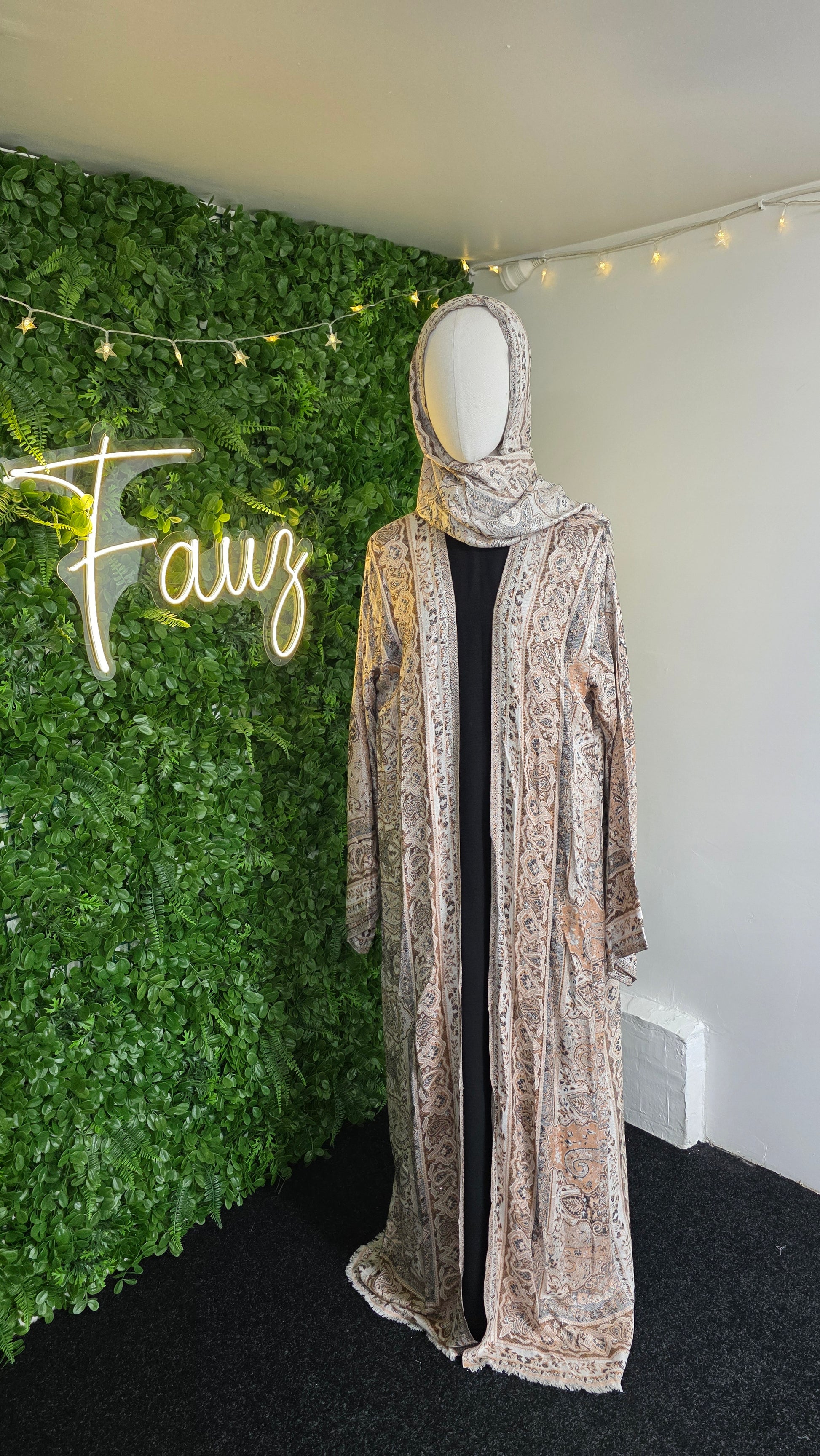 Pashmina Abaya - AH8