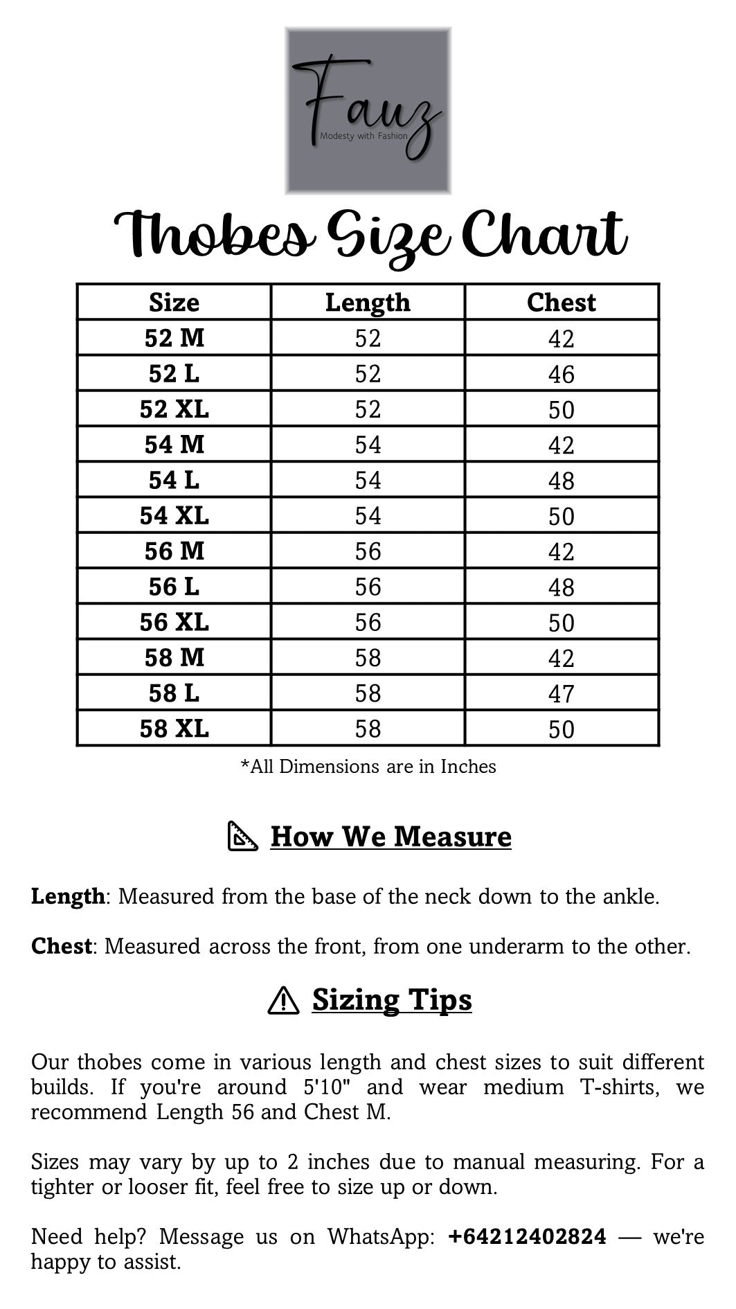 Authentic men’s thobe jhubba – premium Omani/Emirati style – NZ, Australia & Fiji