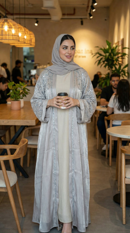 Luxury butterfly abaya – flowing modest dress for women – NZ, Australia & Fiji