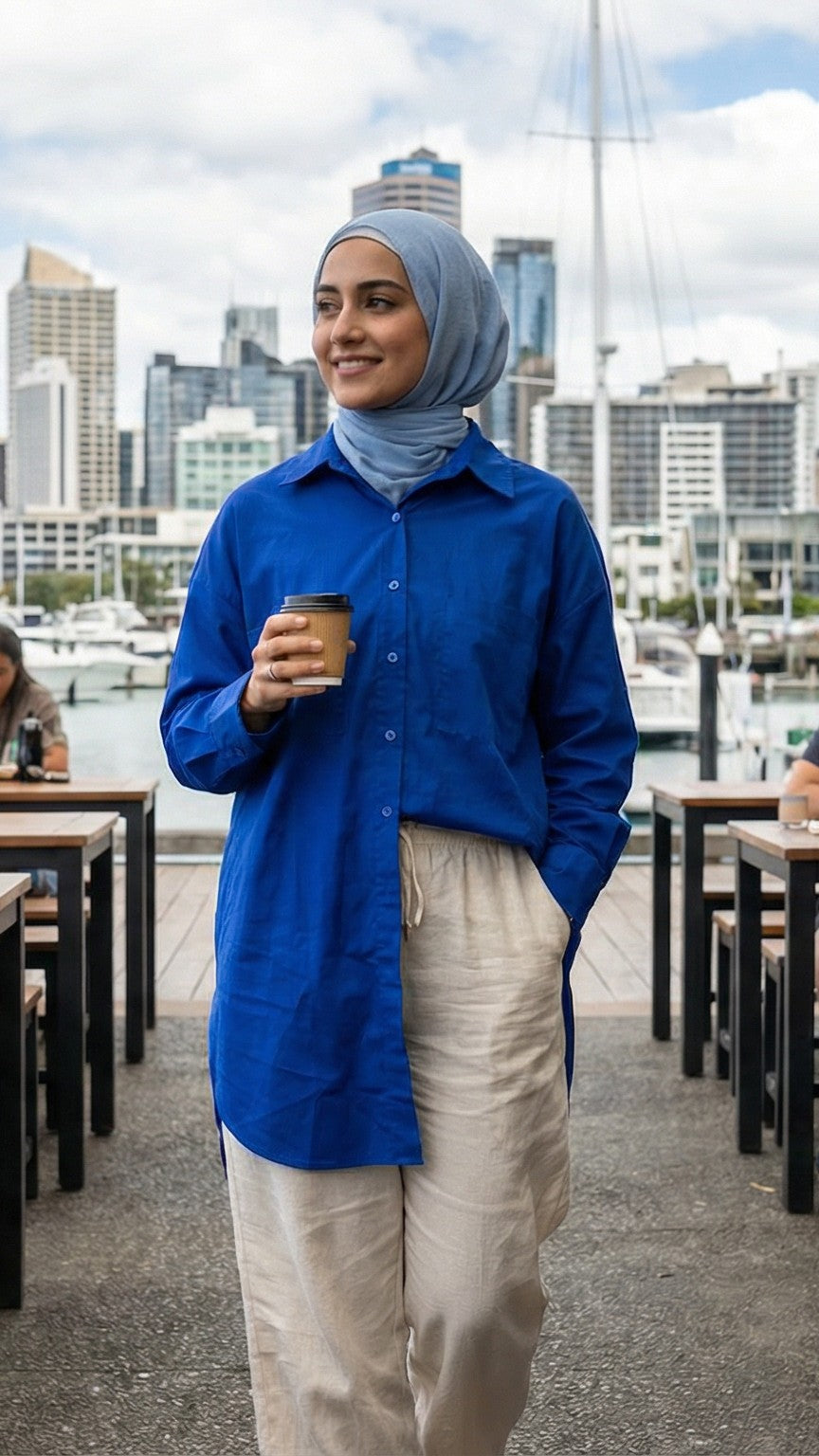 BLUE SHIRT